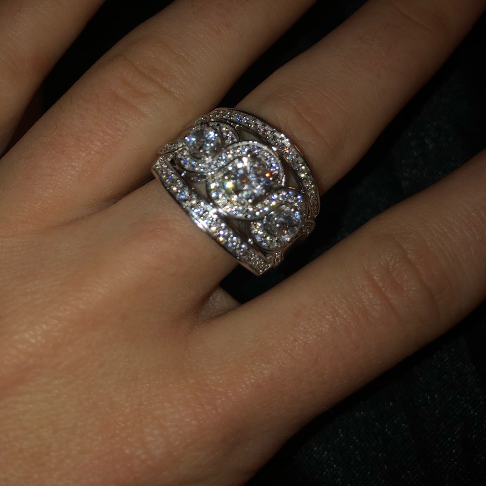 JTV Infinity Diamond Ring (NEW) + surprise gift